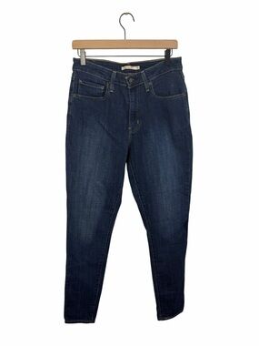 Levi’s Mid Rise Skinny Jeans 30x30 Dark Wash Stretch Denim Classic Everyday